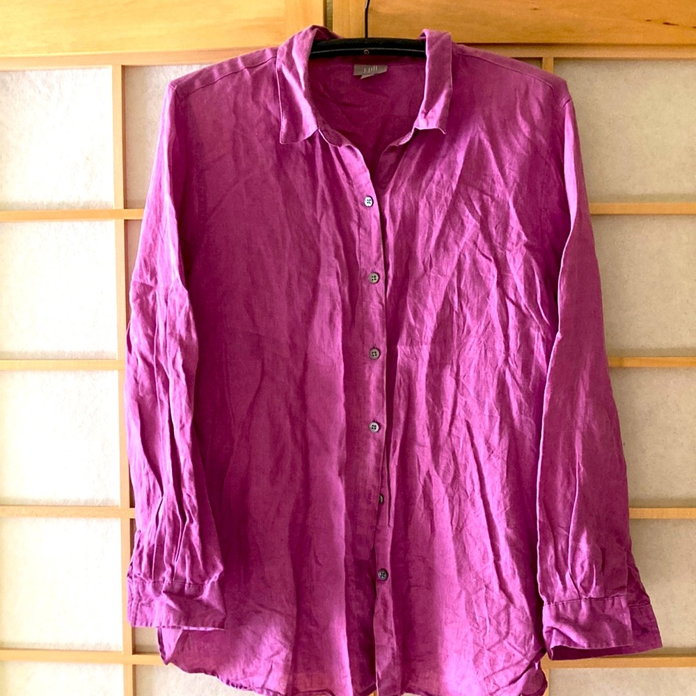 J Jill LinenBlouse-M